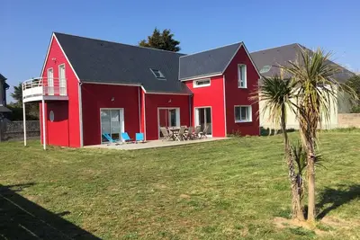 Image de Maison bois classée 4* 50m de la plage - 12 pers - Denneville - Cotentin