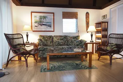 Image de Big Island Location de vacances (sur l'île de Hawaii) à Punaluu Plage