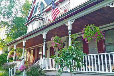 Image de Gray Gables Vers 1887 Charpentier Gothique Victorien Duplex
