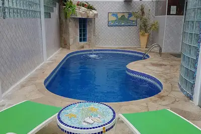 Image de 3 Suites / Piscine Privee / Couverte / Chauffee / Cond. Fermer/ Wi-Fi / Netflix / 200m De Plage