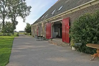 Image de ferme de luxe en milieu rural