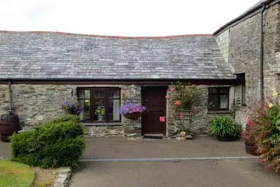 Image de Cottage près de Boscastle avec une vue magnifique