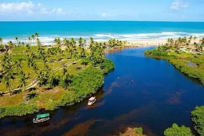 Image de Super maison sur la plage entre rio et océan