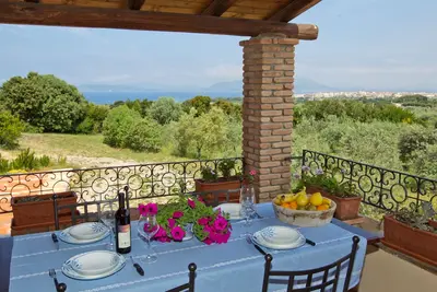 Image de Maison dans une ferme du 19°siècle, magnifique panorama sur mer
