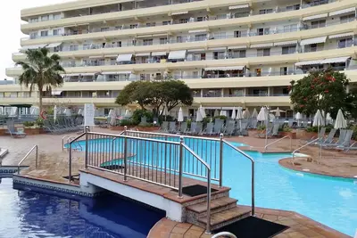 Image de 1 lit hôtel Apt. à Costa Adeje, Tenerife. Quelques minutes à pied de la plage et des boutiques.