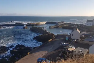 Image de Charmant cottage rénové avec vue sur la mer et joli jardin