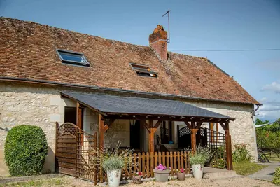 Image de Ancienne ferme joliment rénovée avec piscine chauffée dans la vallée de la Loire