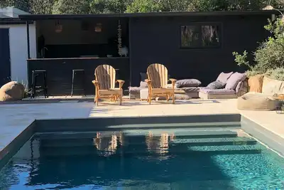 Image de Villa de charme, 5 chbres, piscine chauffée, mer à 1, 5km, portovecchio à 15km