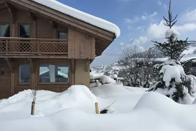 Image de Superbe chalet face au Mont Blanc