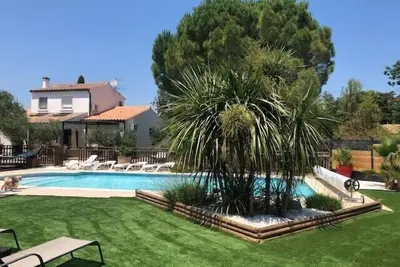 Image de Villa Piscine Chauffee Securisee  Au Calme Pres Cite Carcassonne