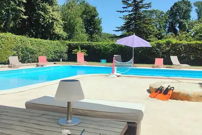 Image de Entre estuaire & océan, grande maison dans le Médoc avec piscine (max 15 pers. )