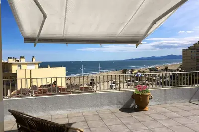 Appartement T3 vue imprenable sur mer et Pyrénées