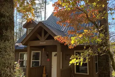 Image de North Georgia Mountains Près Soque rivière et le lac Burton