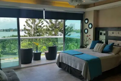 Image de Studio confortable et moderne près de la plage