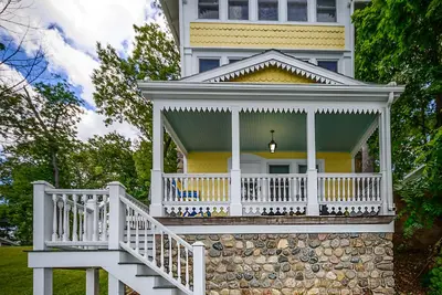 Image de Cottage vintage de charme pour le plaisir familial sur le lac crooked, l'Angola, Indiana