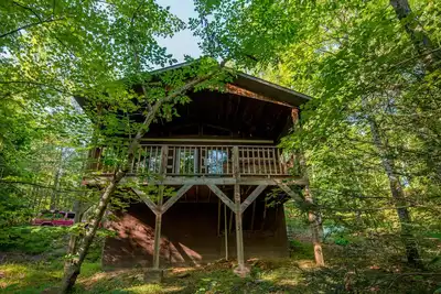 Image de Secluded Studio Cabine Location-Lune de miel / anniversaire Getaway