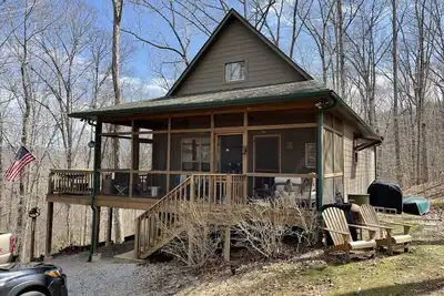 Image de Adorable Cottage / Cabin niché entre la petite et la rivière Big Buffalo