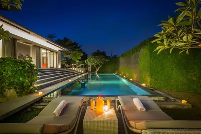 Image de Villa 2br chic et luxe avec piscine à Canggu