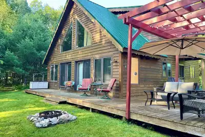 Image de Northwoods Cabin sur le lac, Eagle River