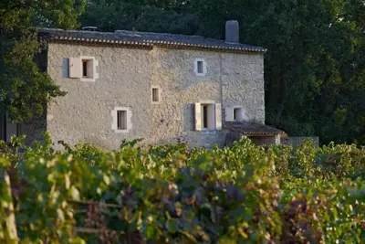 Image de Lubéron, Bonnieux mas, vue exceptionnelle, entouré de vignes et grande piscine