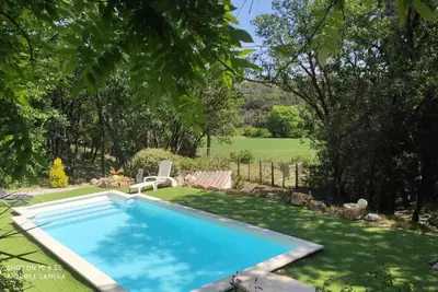 Image de Villa tout confort avec vue sur une jolie vallée au calme et idéalement située.