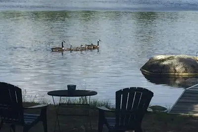 Image de (Maine Lakefront Luxury) -. Facile à conduire en Acadie. Maintenant RÉSERVANT 2020!