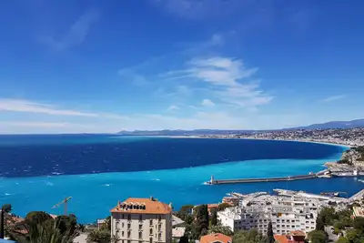 Image de Nice Most Amazing Sea View, A/C, 2 Quiet Bedrooms, Private Garage For Ev, 3 Terraces