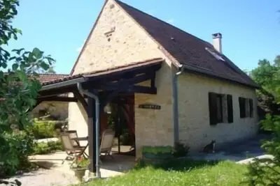 Image de Cottage en pierre romantique à 2 km des célèbres châteaux et de la rivière Dordogne