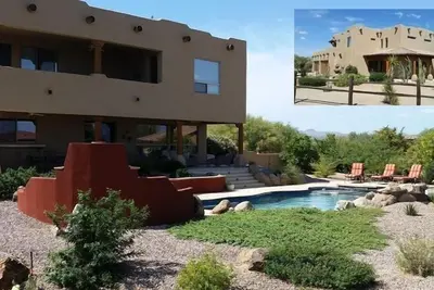 Image de Luxe calme: piscine chauffée, putting / chipping green, Kiva et vues! Golf à proximité!