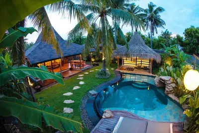 Image de Villa de luxe exotique avec piscine privée à Gili Trawangan