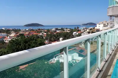 Image de Camboinhas Ap. Avec Vue Panoramique Sur La Plage