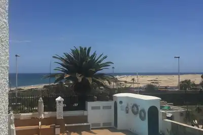 Apt en bord de mer avec vue imprenable sur la mer / les dunes - 1ère ligne Promenade de la plage-Endroit calme