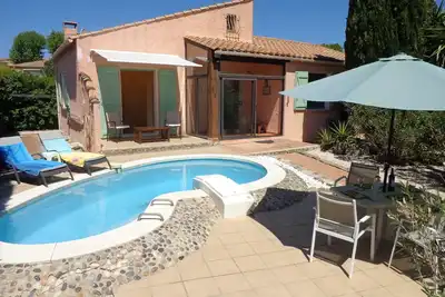 Image de Villa avec piscine privée, joli village sur le canal du midi, Languedoc