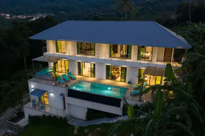 Image de Villa 7 chambres vue mer et vue sur les éléphants de Samui éléphant Haven