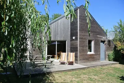Image de Bord de mer, maison bois \"Les Arconies\", avec jardin, wifi gratuit