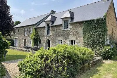 Image de Grande propriété de caractère au calme paisible vallée Rance Dinan châteaux à proximité