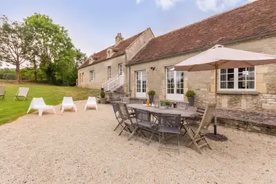 Image de Grande maison de campagne indépendante - 12 personnes - charme et calme