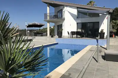 Image de Casa Rocalla. Villa à Lloret de Mar avec une vue imprenable sur la mer