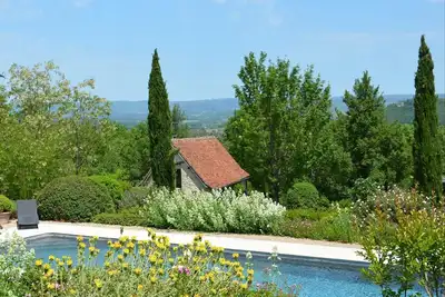 Image de Rigaudou gite de charme pour 2, vallée de la Dordogne, piscine chauffée