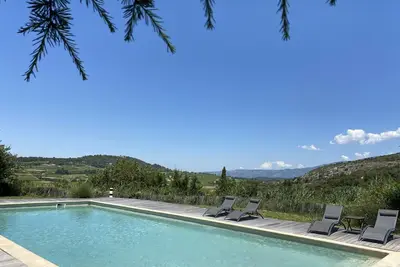 Image de Ventoux - Luberon Grand Mas pour 20 pers - Superbe piscine chauffée panoramique