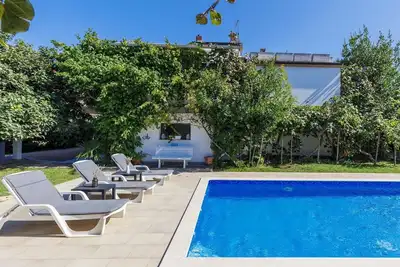 Image de Magnifique maison de vacances privée avec piscine privée, climatisation, Wifi, Tv et terrasse