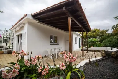Image de Petit studio dans le beau jardin tropical