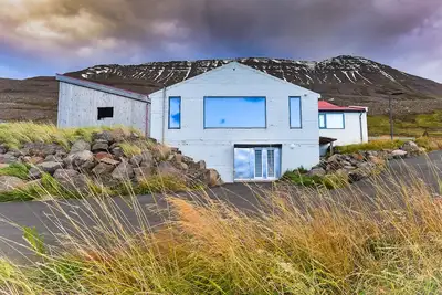 Image de maison de Loft avec une vue imprenable sur le fjord