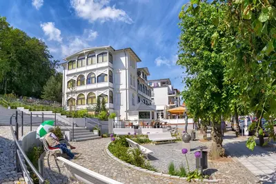 Maison à la mer, app véranda. 5, près de la plage - App. avec 1 Sz u. Lit supplémentaire 3. /4. P.