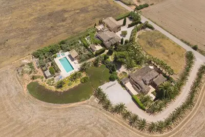 Image de Finca en pierre de Majorque originale et originale dans le sud de Majorque