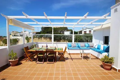 Image de Vue sur la mer, piscine et grandes terrasses privées, Atico Apartment Julia avec air conditionné, grill et connexion Internet