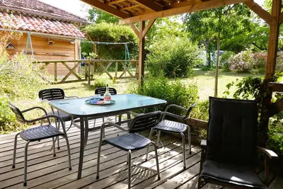 Rue Paradis, Gite Champêtre en Drôme Provençale, ds ferme restaurée 4pers