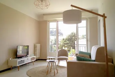 Image de Appartement 2 pièces centre ville<br>1 chambre, 4 couchages  <br>proche plages