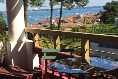 Image de Villa De Charme  au Canon Cap-Ferret, Superbe Vue Bassin D'Arcachon