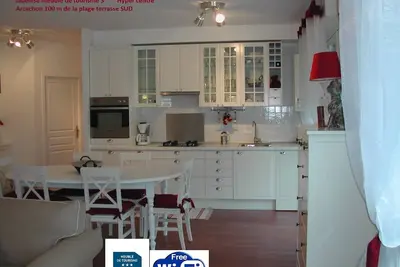 Image de Meublé de tourisme de 84m2, hypercentre d'Arcachon, 100m de la plage.